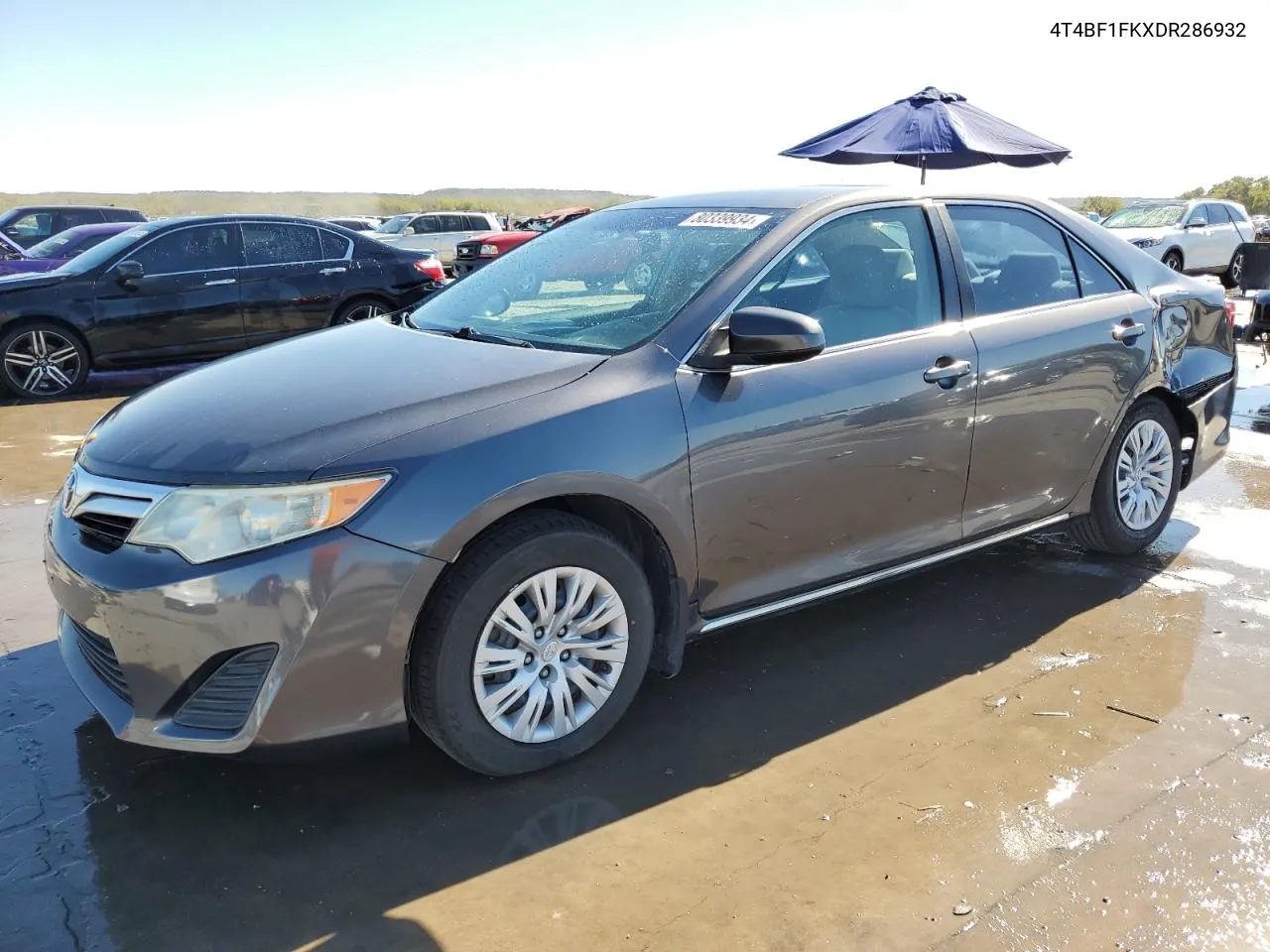 2013 Toyota Camry L VIN: 4T4BF1FKXDR286932 Lot: 80339934