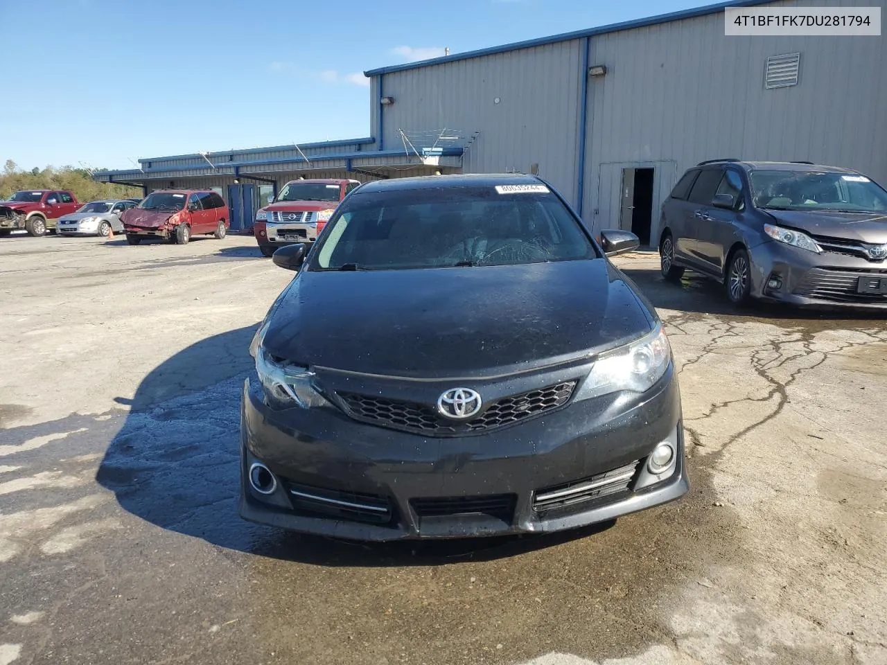 2013 Toyota Camry L VIN: 4T1BF1FK7DU281794 Lot: 80635244