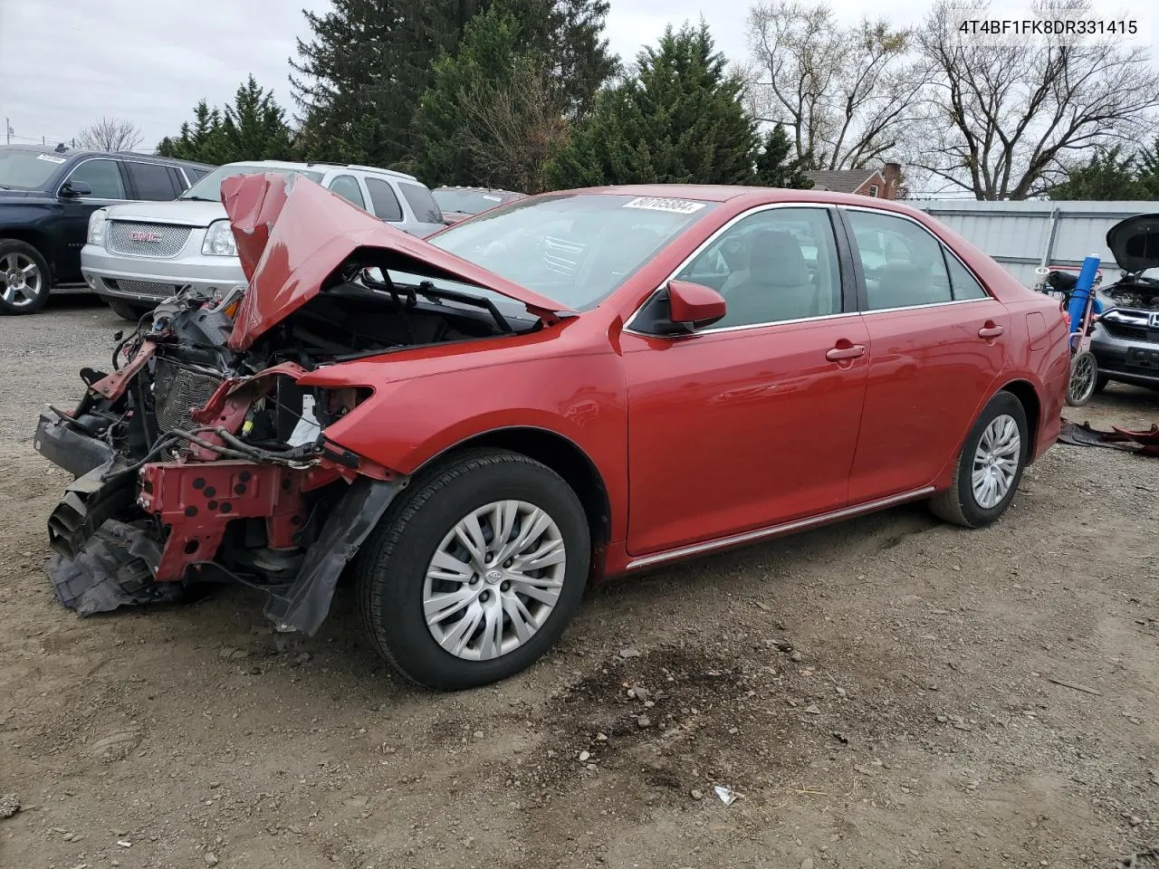 4T4BF1FK8DR331415 2013 Toyota Camry L