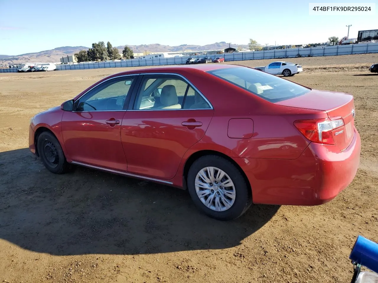 2013 Toyota Camry L VIN: 4T4BF1FK9DR295024 Lot: 80792264