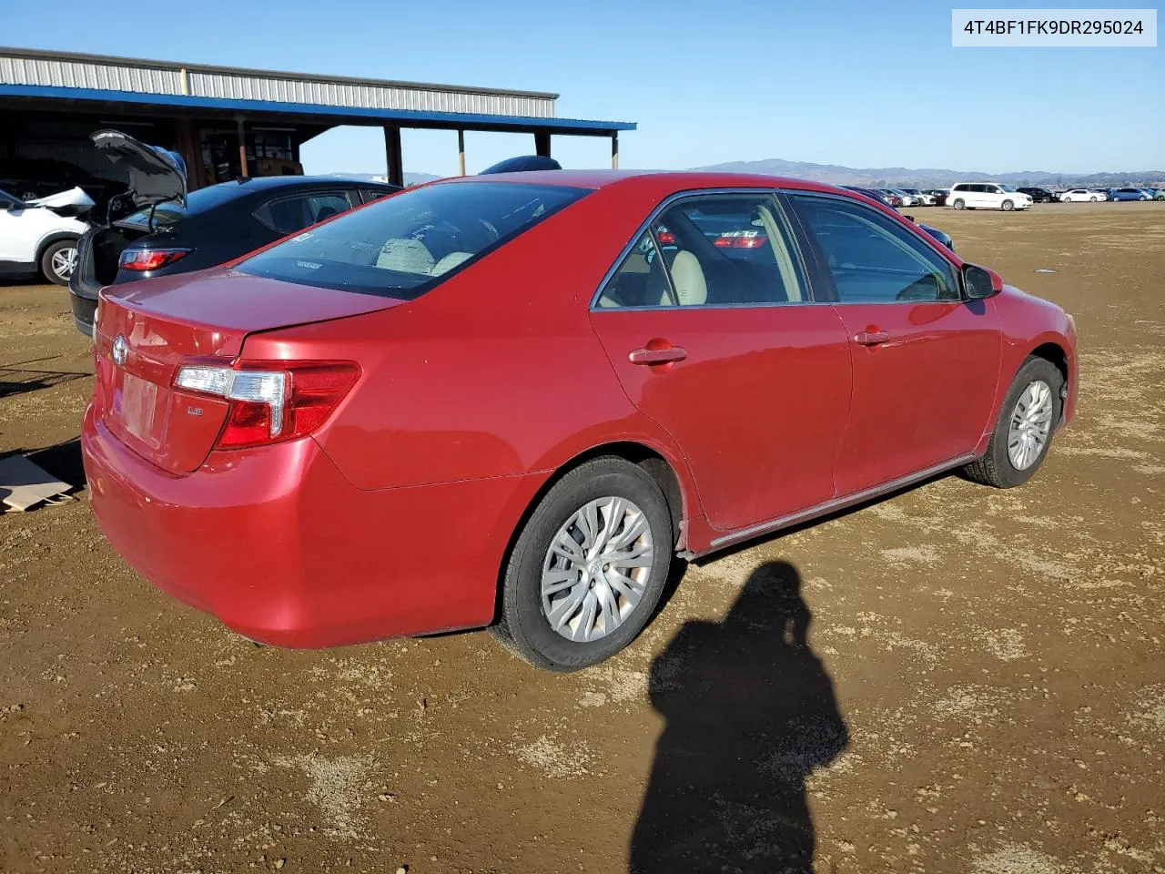 2013 Toyota Camry L VIN: 4T4BF1FK9DR295024 Lot: 80792264