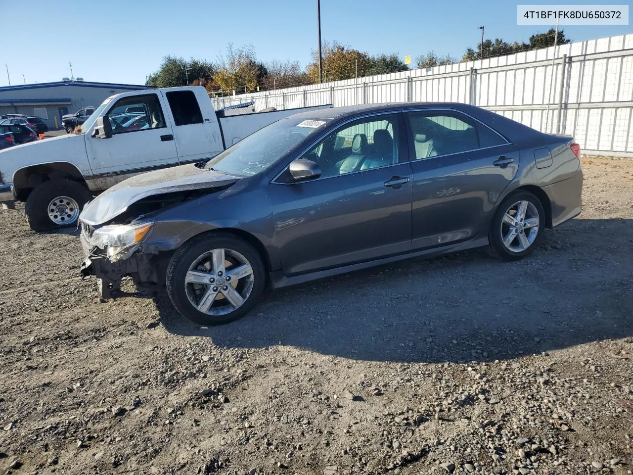 2013 Toyota Camry L VIN: 4T1BF1FK8DU650372 Lot: 81003314