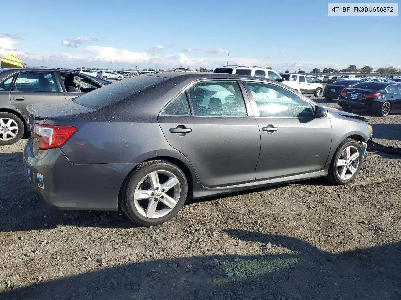 2013 Toyota Camry L VIN: 4T1BF1FK8DU650372 Lot: 81003314