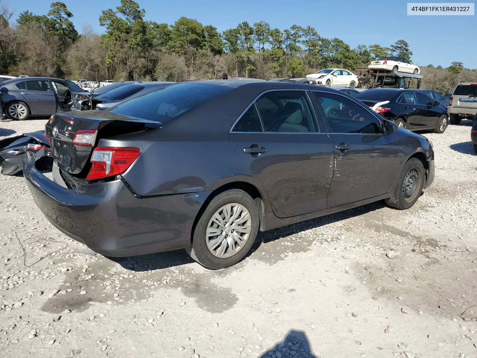 2014 Toyota Camry L VIN: 4T4BF1FK1ER431227 Lot: 43630174