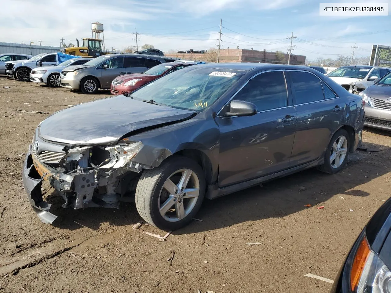 2014 Toyota Camry L VIN: 4T1BF1FK7EU338495 Lot: 50546474