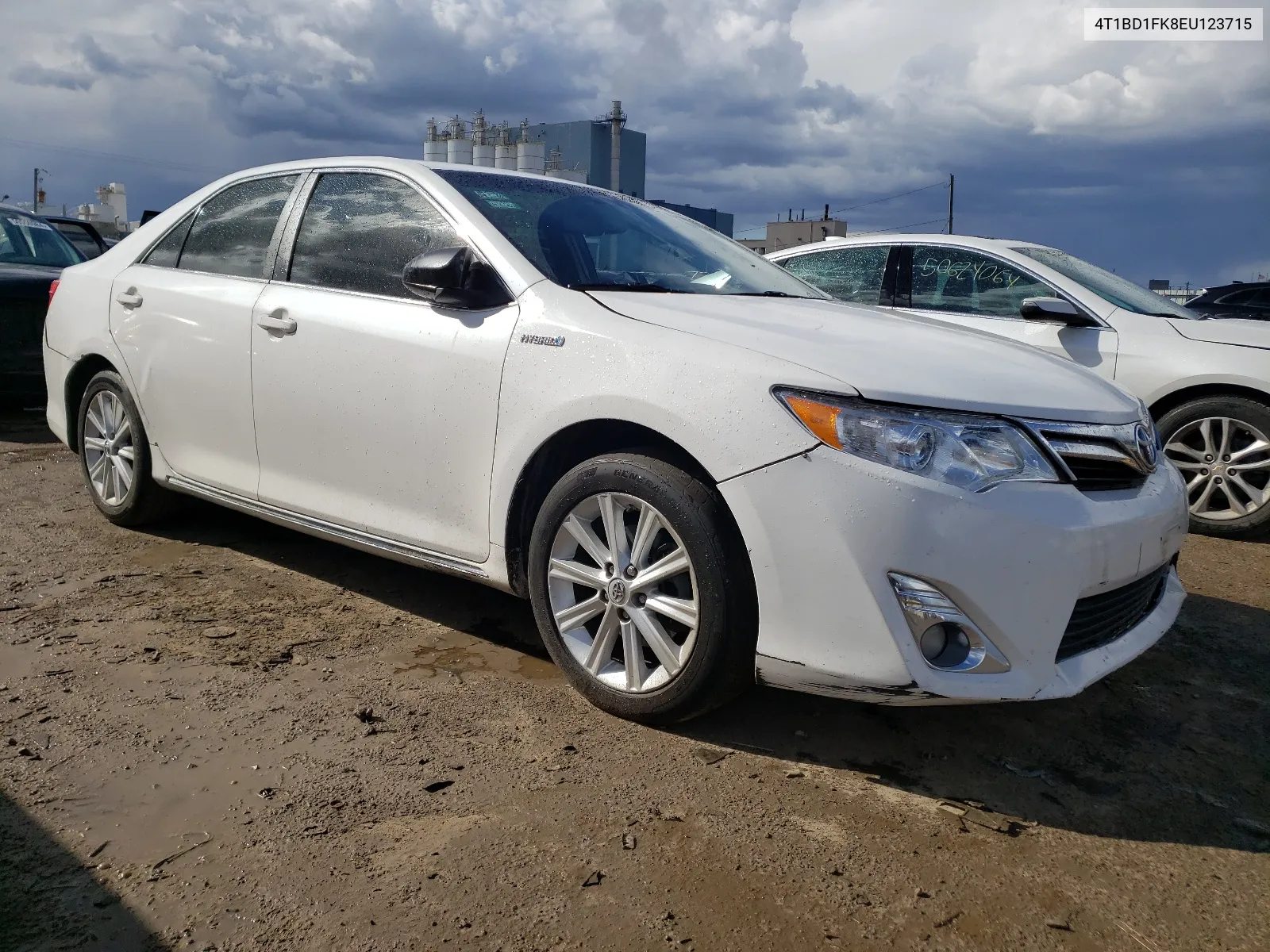 4T1BD1FK8EU123715 2014 Toyota Camry Hybrid