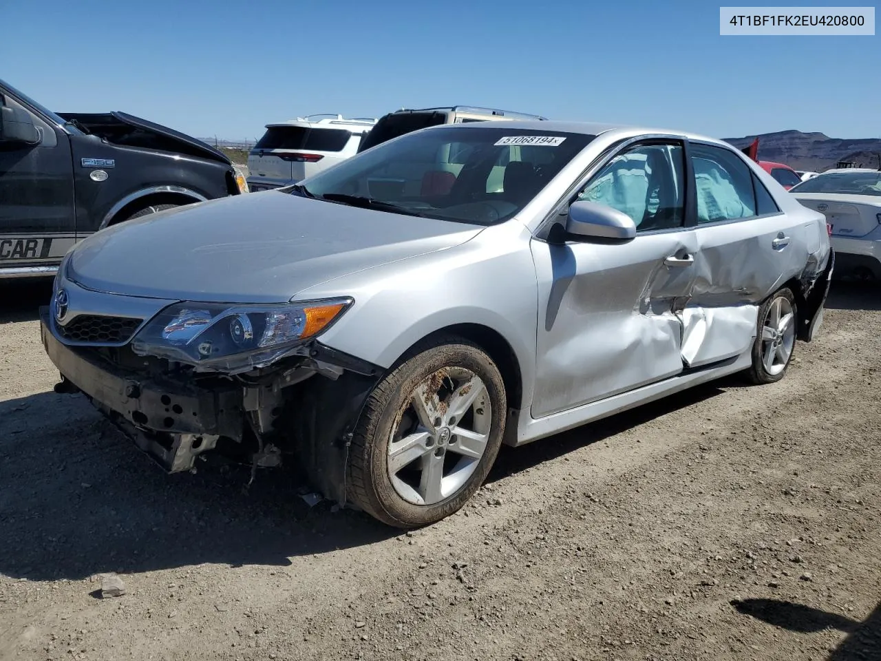 4T1BF1FK2EU420800 2014 Toyota Camry L