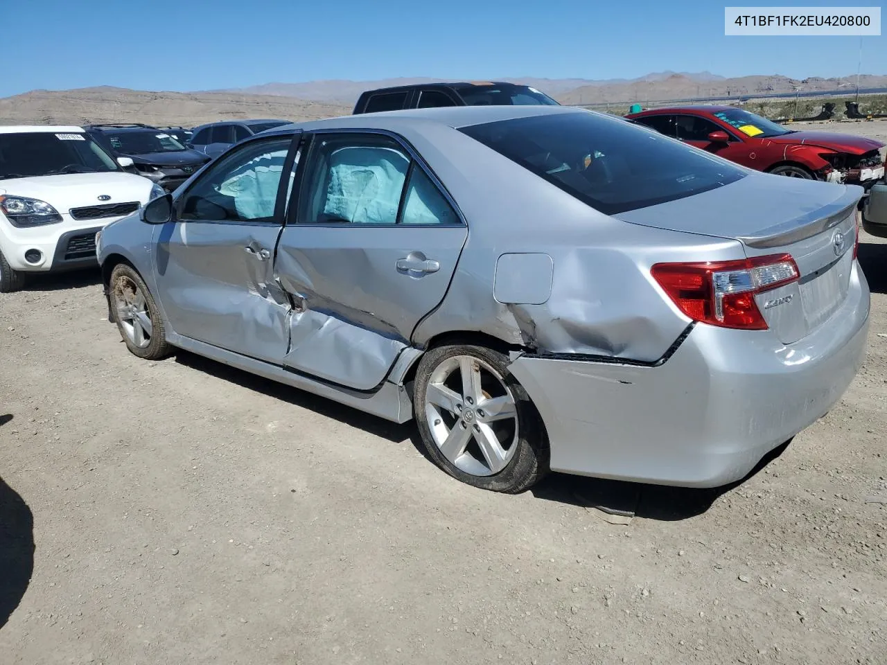 2014 Toyota Camry L VIN: 4T1BF1FK2EU420800 Lot: 51068194