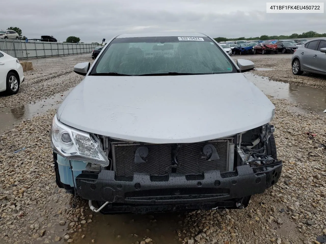 2014 Toyota Camry L VIN: 4T1BF1FK4EU450722 Lot: 53210424