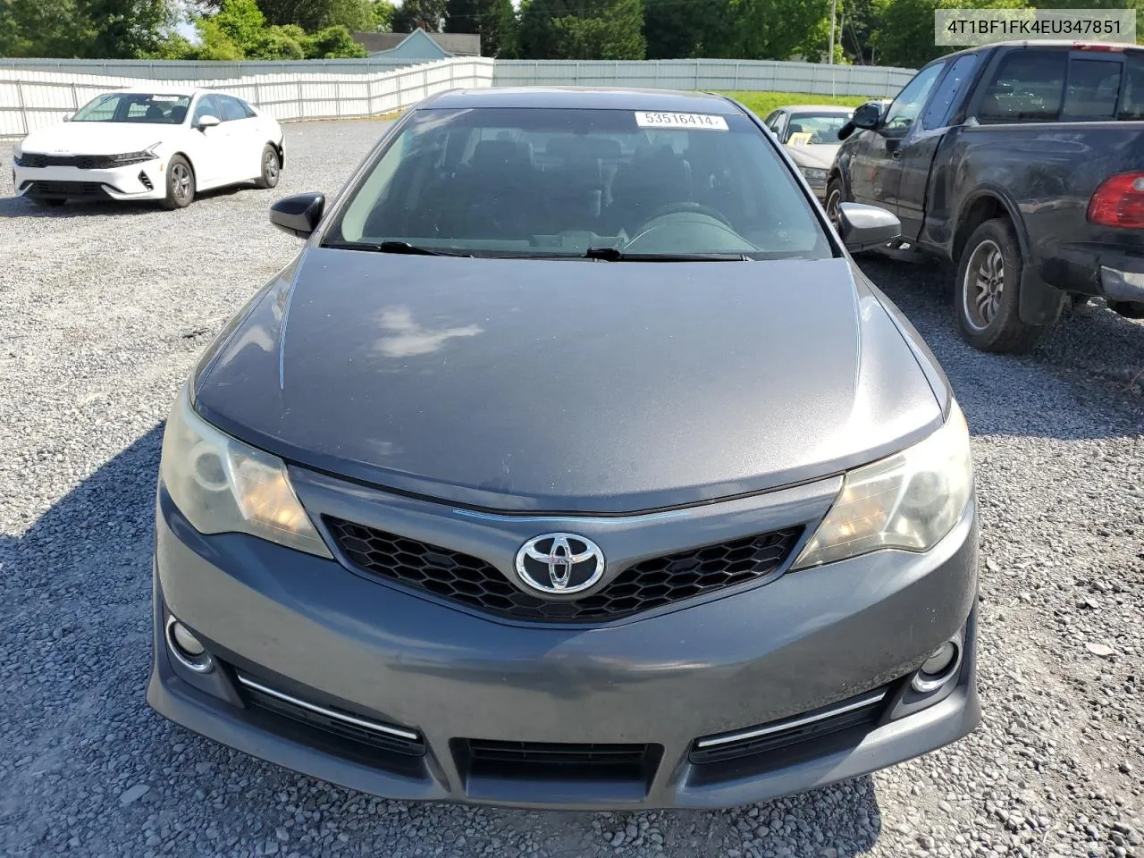 4T1BF1FK4EU347851 2014 Toyota Camry L