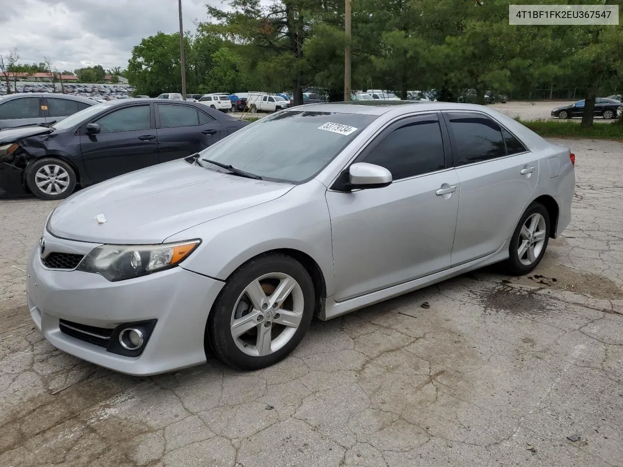 2014 Toyota Camry L VIN: 4T1BF1FK2EU367547 Lot: 53779134