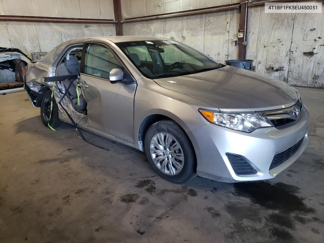 2014 Toyota Camry L VIN: 4T1BF1FK5EU450051 Lot: 57221184