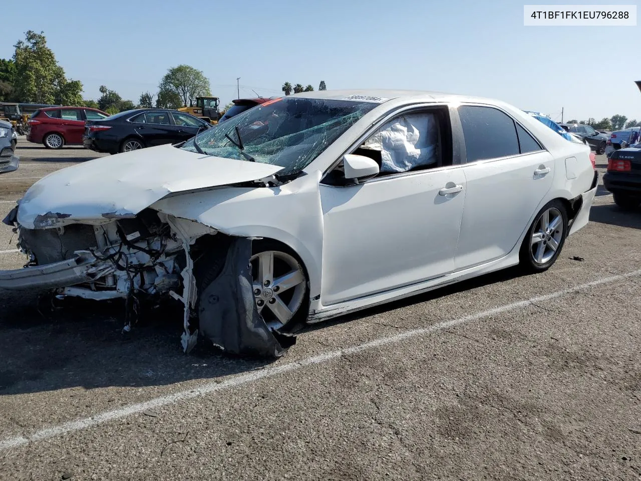 2014 Toyota Camry L VIN: 4T1BF1FK1EU796288 Lot: 58097064