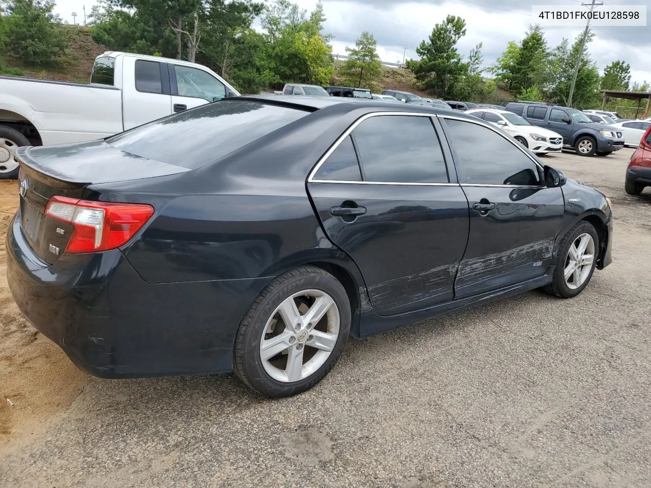 4T1BD1FK0EU128598 2014 Toyota Camry Hybrid