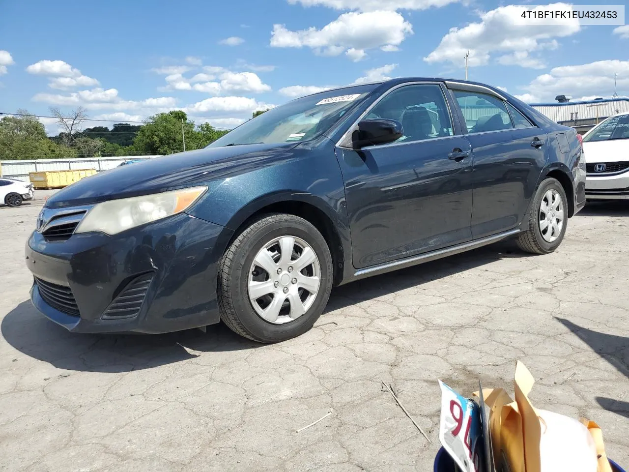 2014 Toyota Camry L VIN: 4T1BF1FK1EU432453 Lot: 58512524