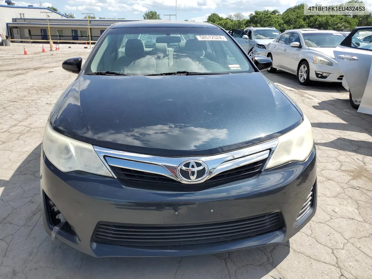 2014 Toyota Camry L VIN: 4T1BF1FK1EU432453 Lot: 58512524