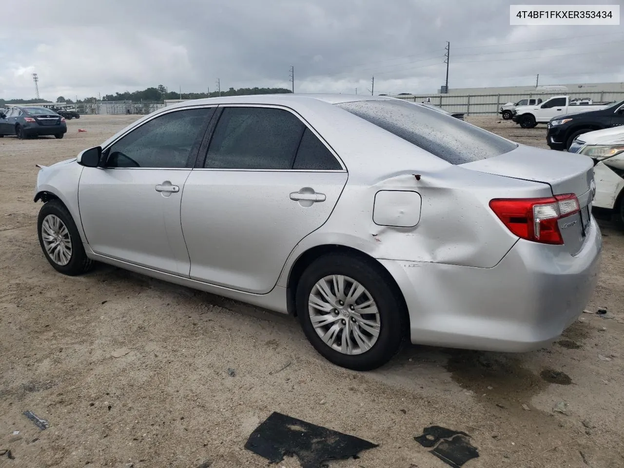 2014 Toyota Camry L VIN: 4T4BF1FKXER353434 Lot: 58627054