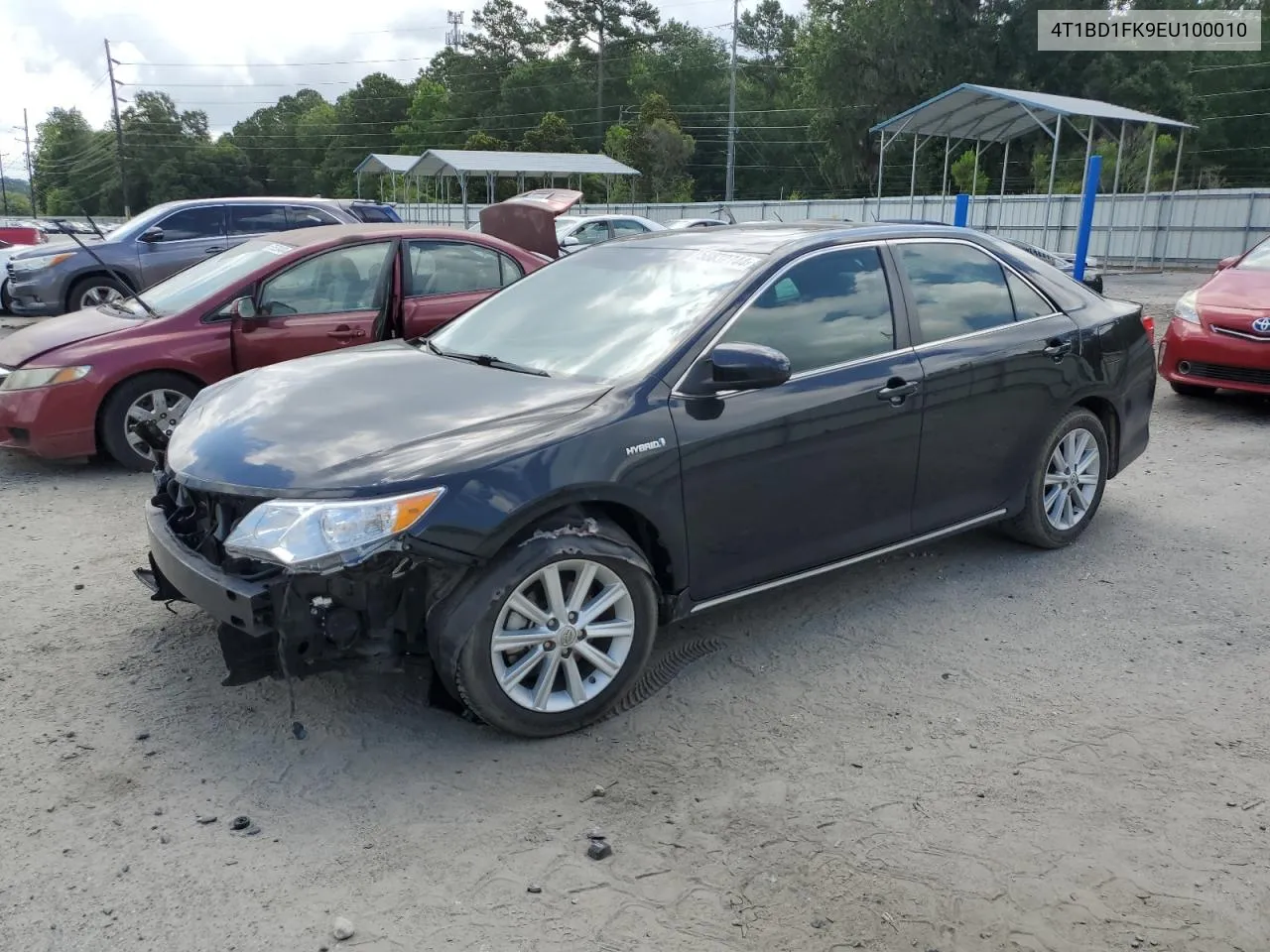 2014 Toyota Camry Hybrid VIN: 4T1BD1FK9EU100010 Lot: 58832744