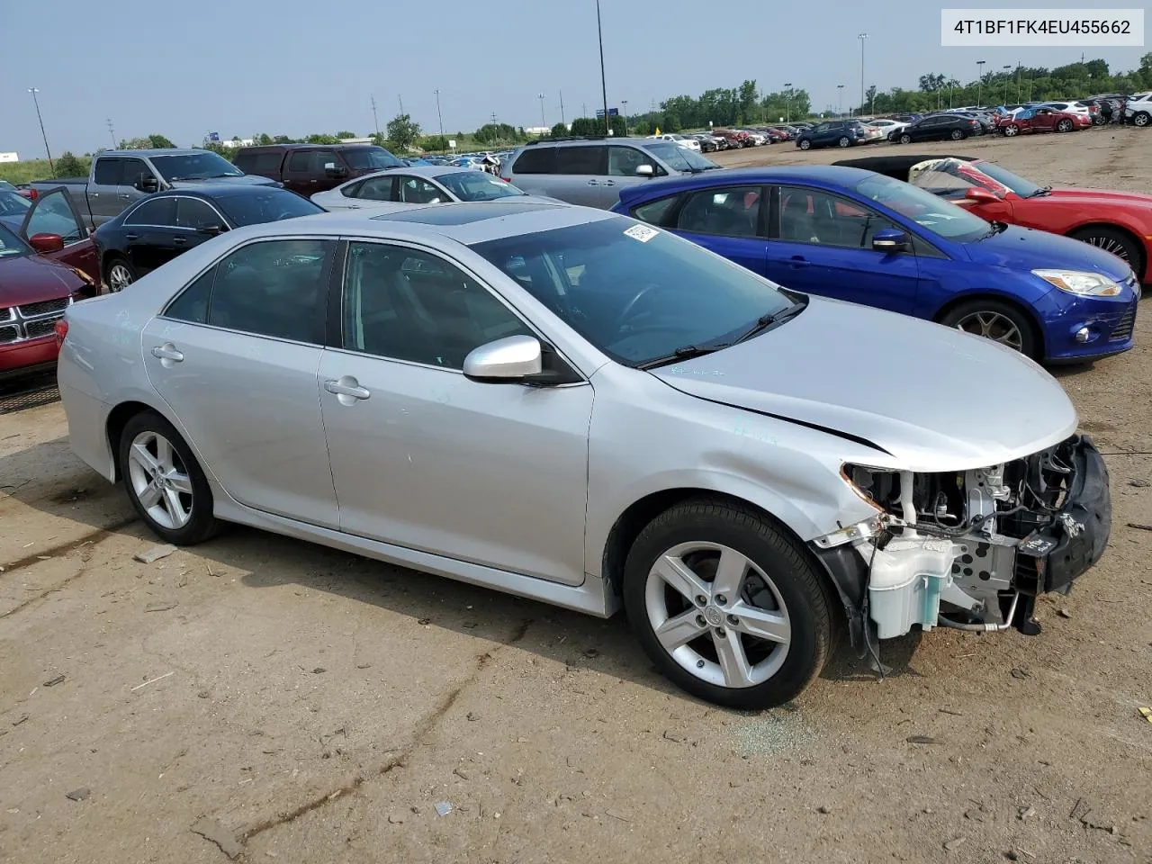 2014 Toyota Camry L VIN: 4T1BF1FK4EU455662 Lot: 59749004