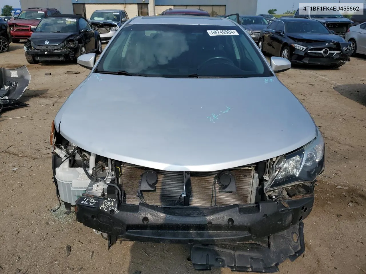 4T1BF1FK4EU455662 2014 Toyota Camry L