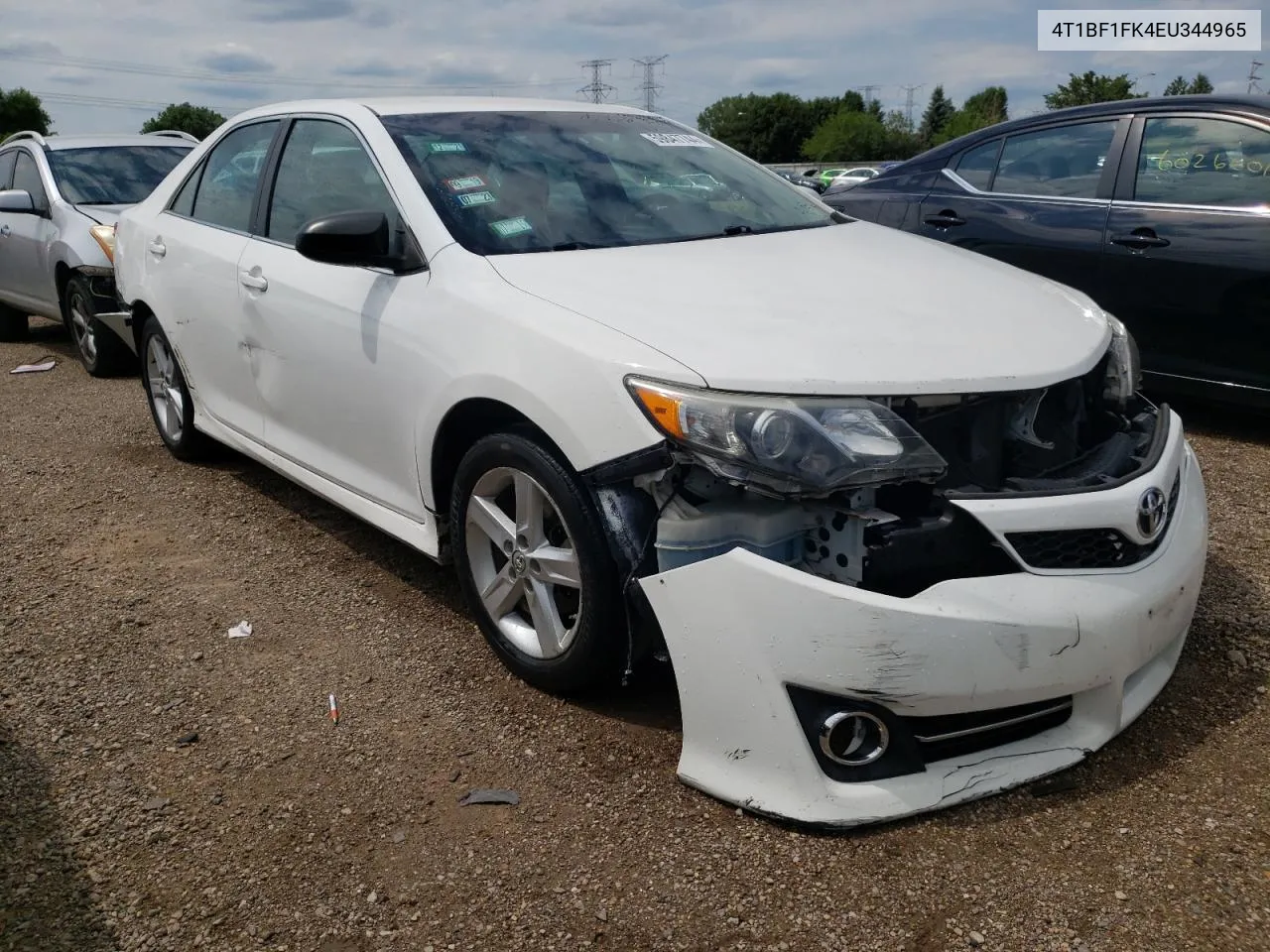 2014 Toyota Camry L VIN: 4T1BF1FK4EU344965 Lot: 59847744