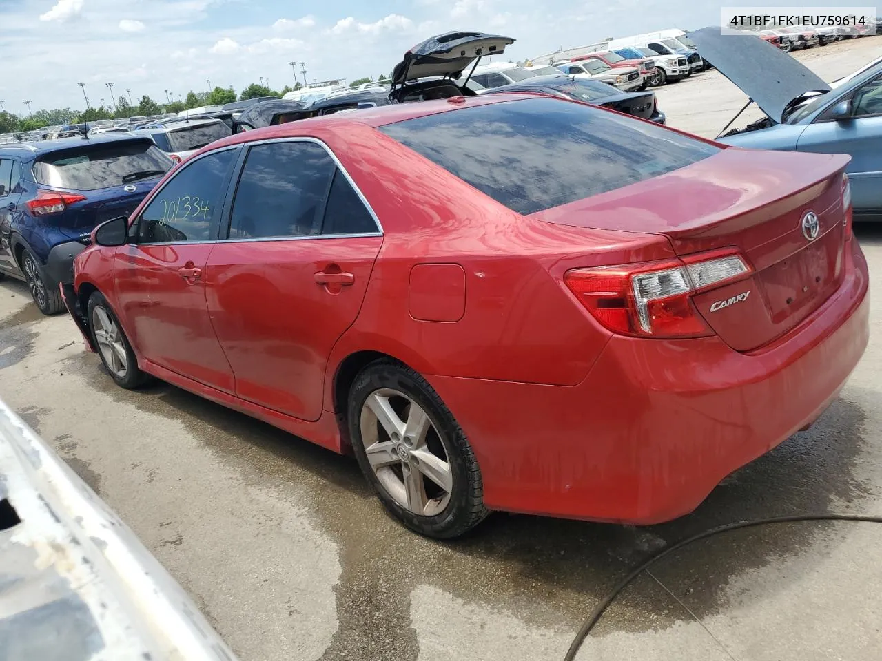 2014 Toyota Camry L VIN: 4T1BF1FK1EU759614 Lot: 59941264