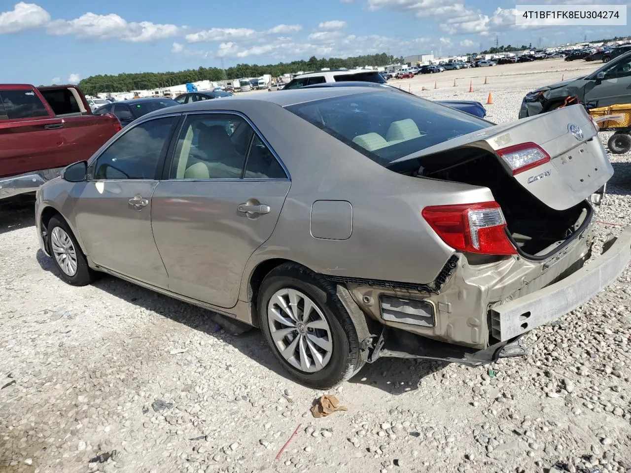 2014 Toyota Camry L VIN: 4T1BF1FK8EU304274 Lot: 60767034