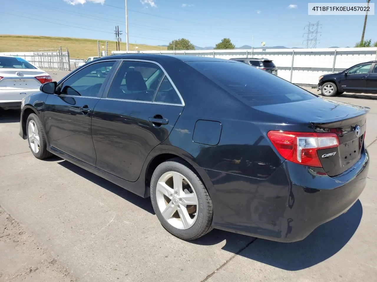 2014 Toyota Camry L VIN: 4T1BF1FK0EU457022 Lot: 60823644