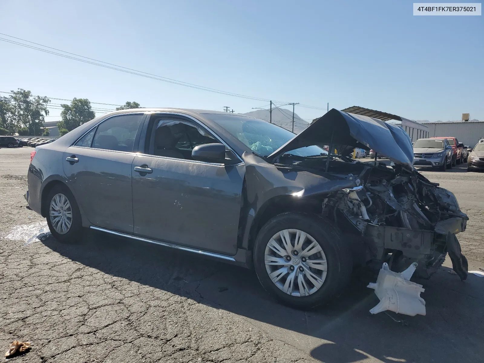 2014 Toyota Camry L VIN: 4T4BF1FK7ER375021 Lot: 60915324