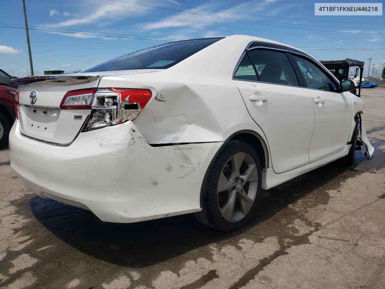 2014 Toyota Camry L VIN: 4T1BF1FK6EU446218 Lot: 61653624