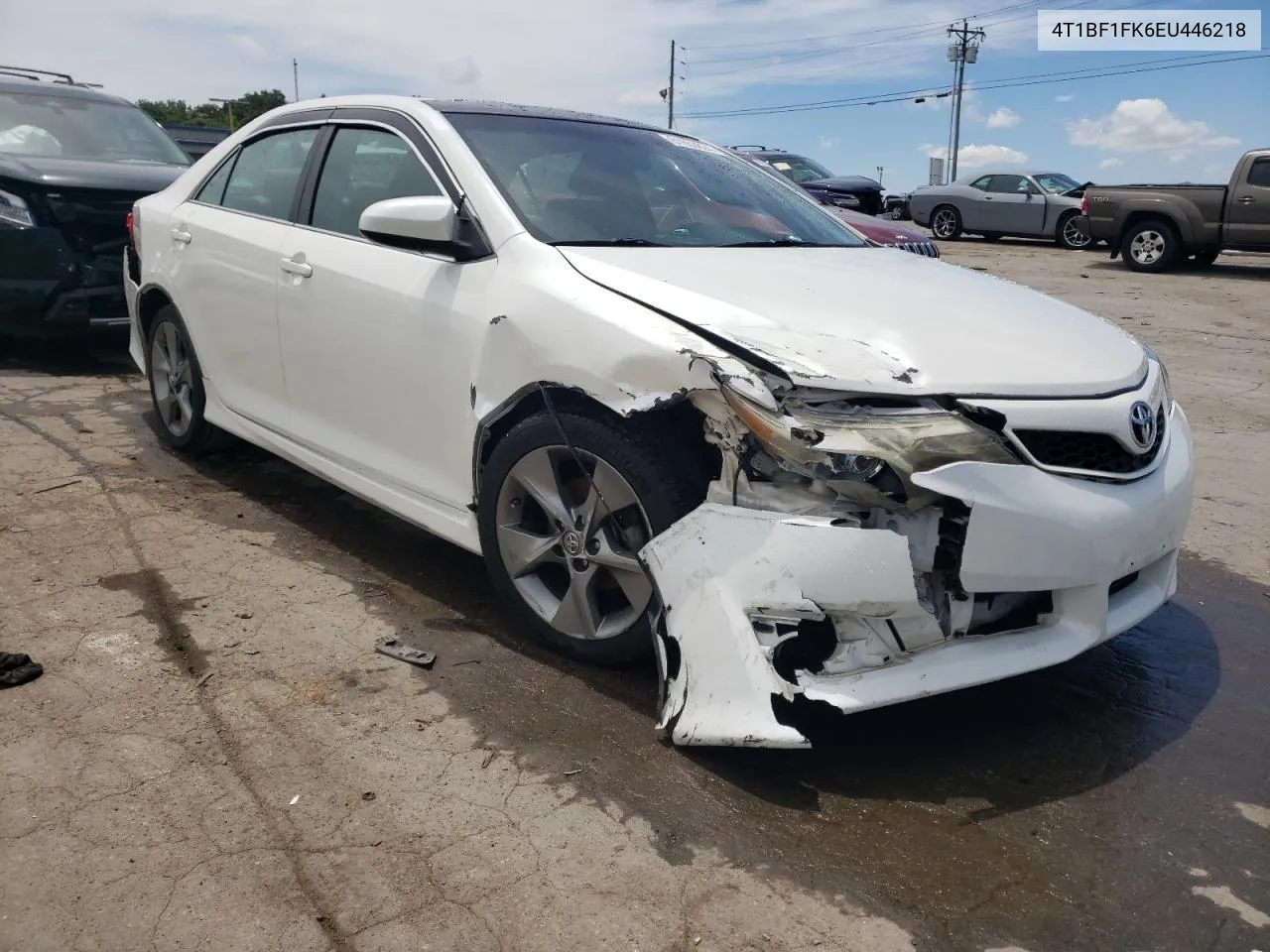 2014 Toyota Camry L VIN: 4T1BF1FK6EU446218 Lot: 61653624