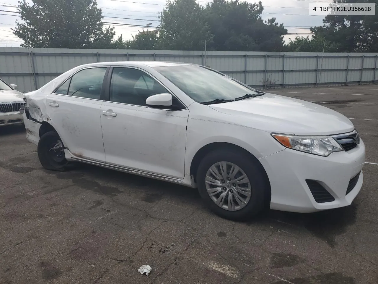 4T1BF1FK2EU356628 2014 Toyota Camry L