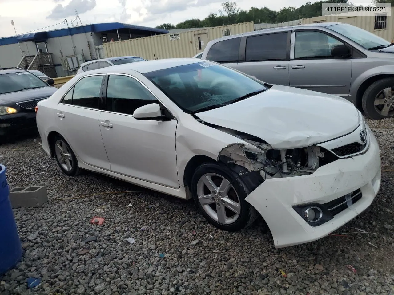 2014 Toyota Camry L VIN: 4T1BF1FK8EU865221 Lot: 62008234