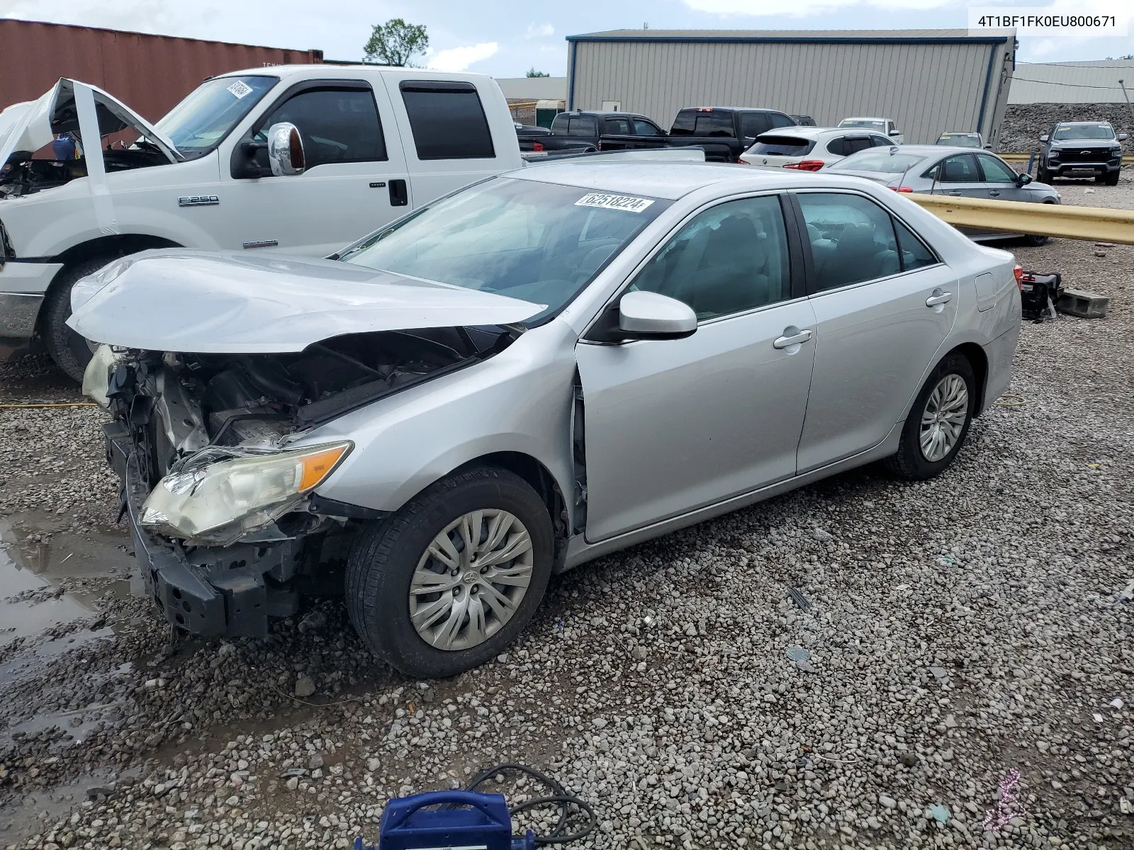 2014 Toyota Camry L VIN: 4T1BF1FK0EU800671 Lot: 62518224