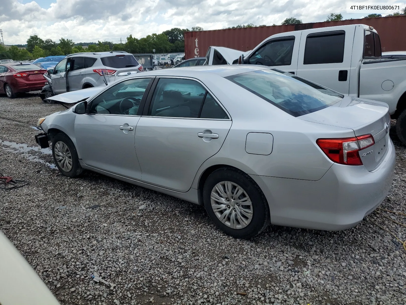 2014 Toyota Camry L VIN: 4T1BF1FK0EU800671 Lot: 62518224