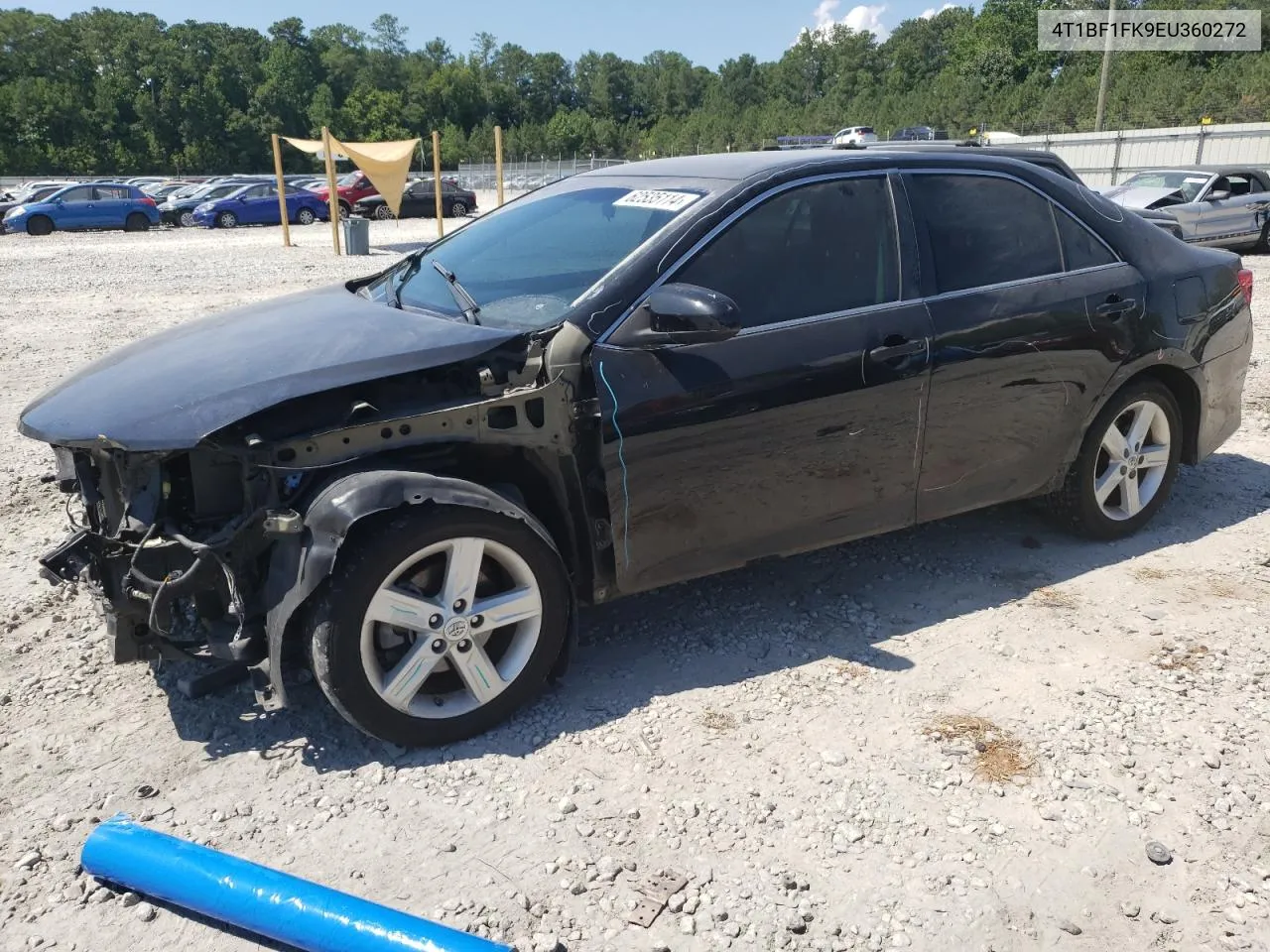 2014 Toyota Camry L VIN: 4T1BF1FK9EU360272 Lot: 62535114