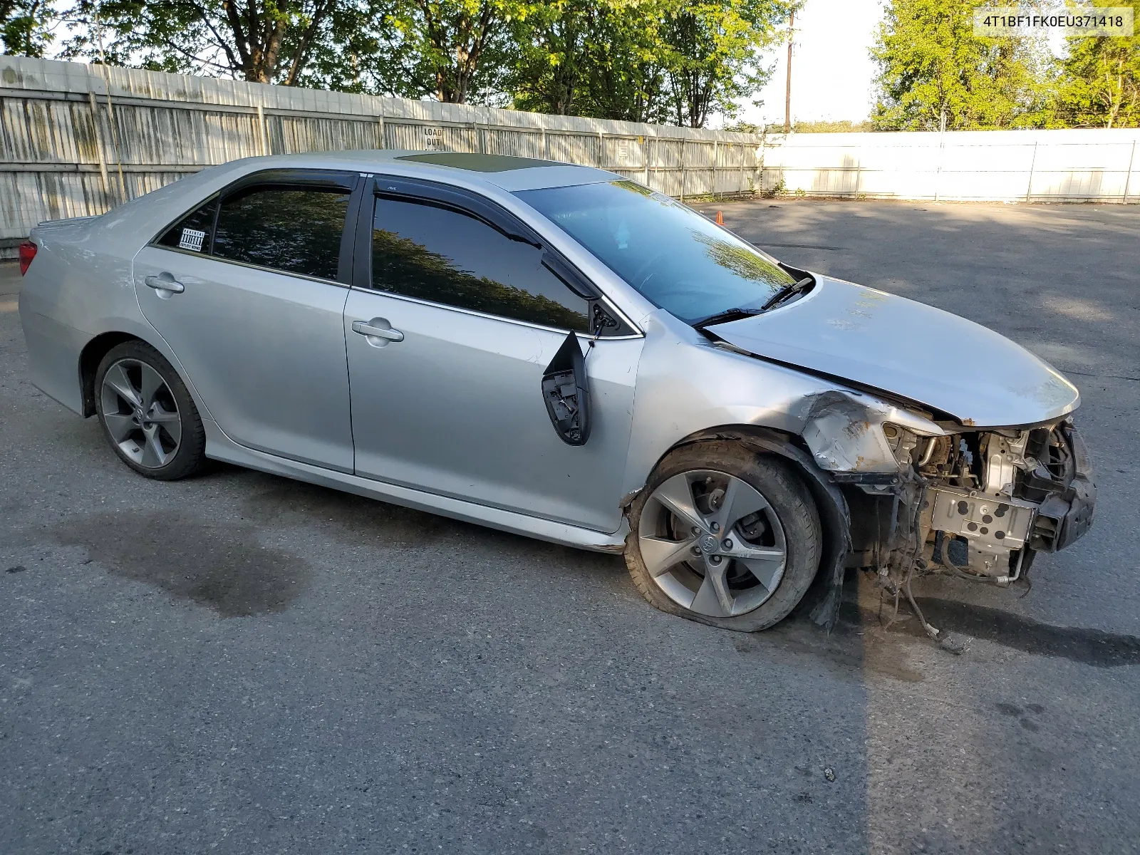 2014 Toyota Camry L VIN: 4T1BF1FK0EU371418 Lot: 62722784