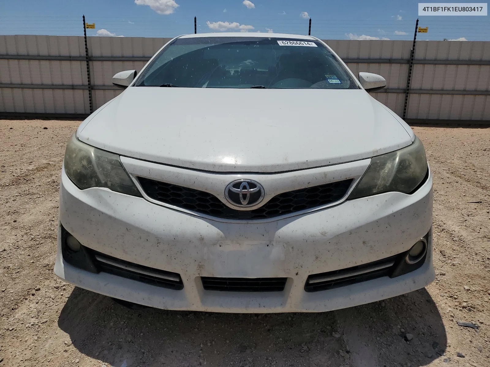 2014 Toyota Camry L VIN: 4T1BF1FK1EU803417 Lot: 62866614