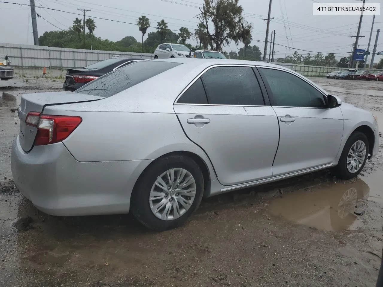 2014 Toyota Camry L VIN: 4T1BF1FK5EU456402 Lot: 63108904