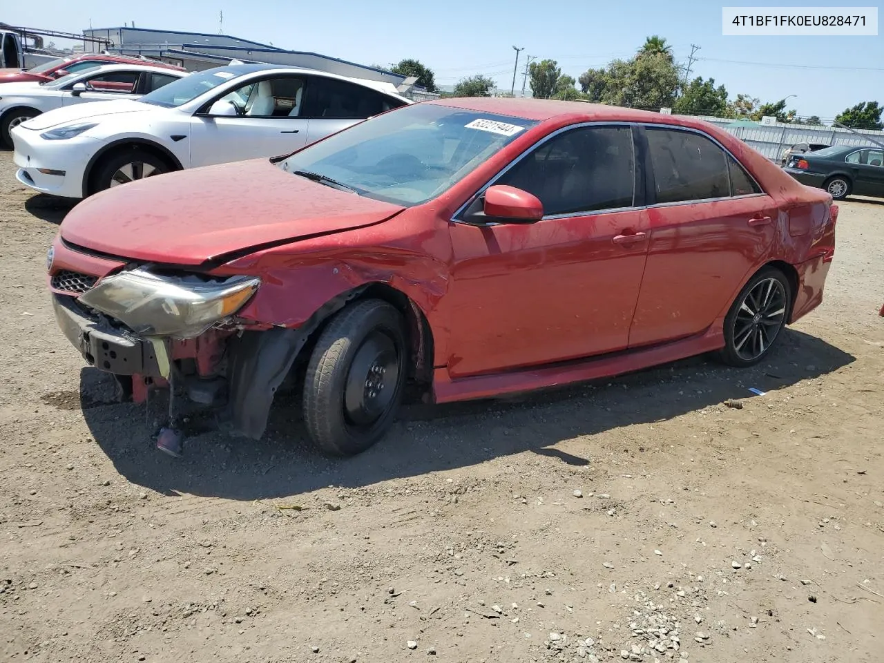 2014 Toyota Camry L VIN: 4T1BF1FK0EU828471 Lot: 63221944