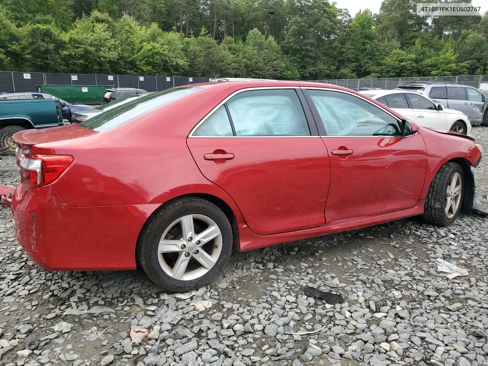 2014 Toyota Camry L VIN: 4T1BF1FK1EU802767 Lot: 63339984