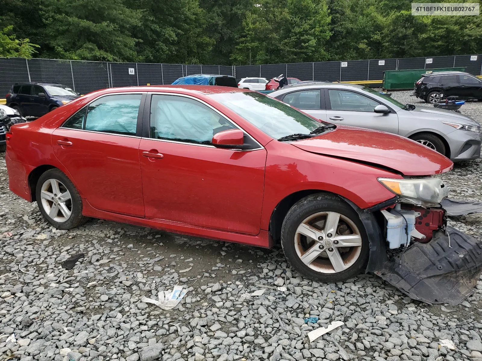 2014 Toyota Camry L VIN: 4T1BF1FK1EU802767 Lot: 63339984