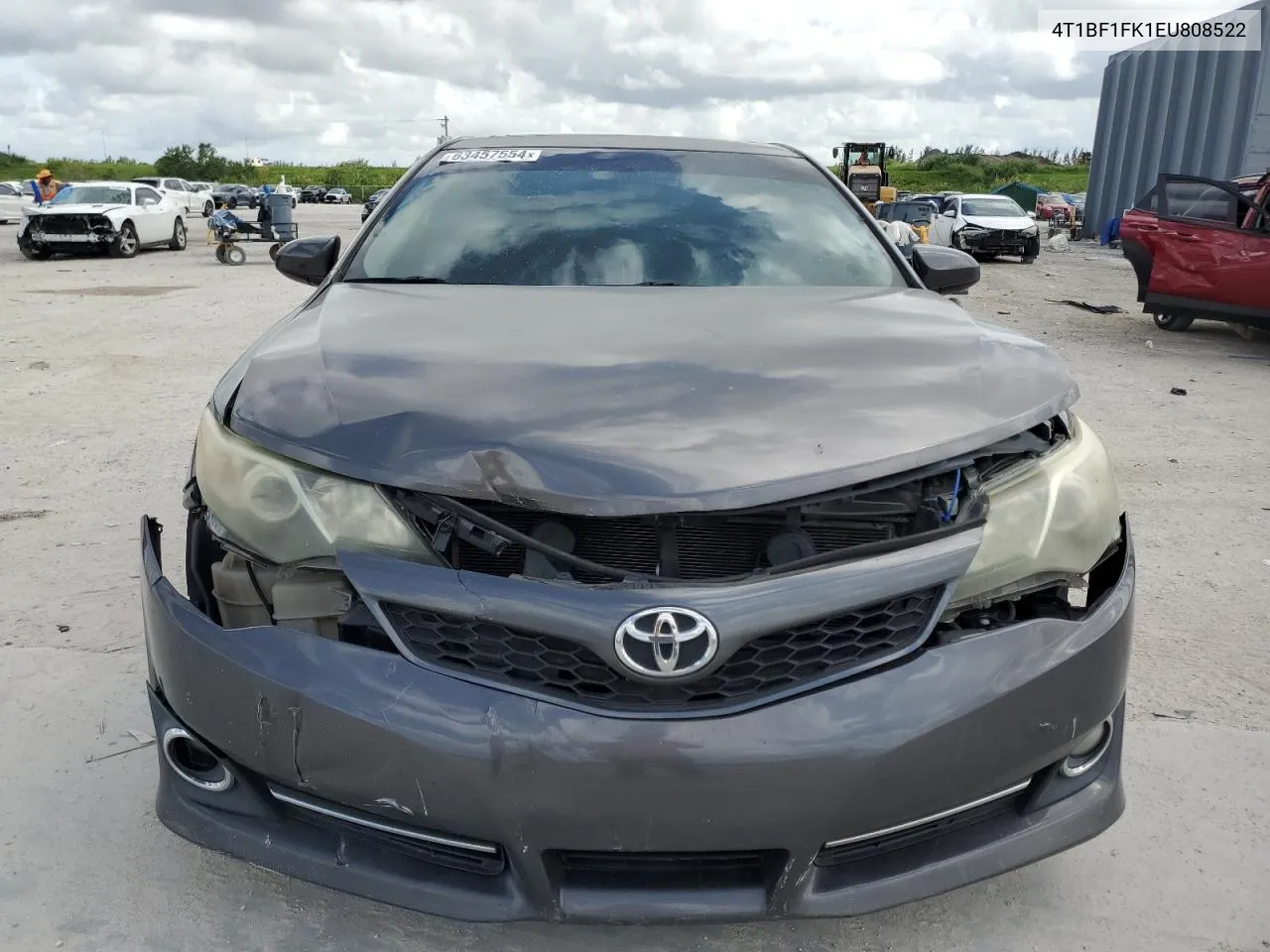 2014 Toyota Camry L VIN: 4T1BF1FK1EU808522 Lot: 63457554