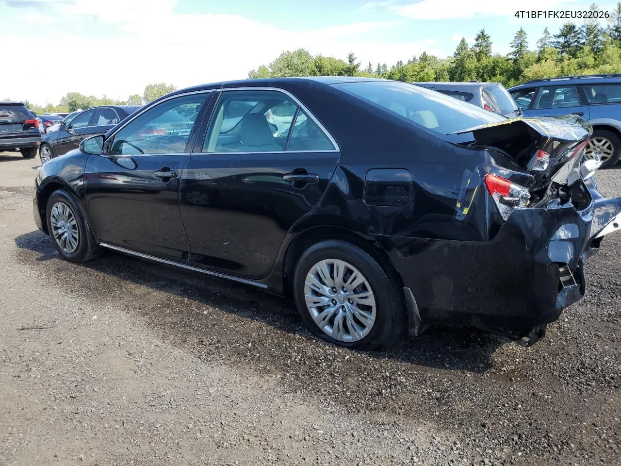 2014 Toyota Camry L VIN: 4T1BF1FK2EU322026 Lot: 63512524