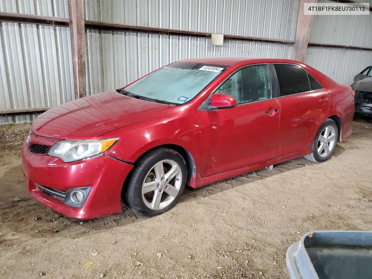 2014 Toyota Camry L VIN: 4T1BF1FK8EU730112 Lot: 63530884