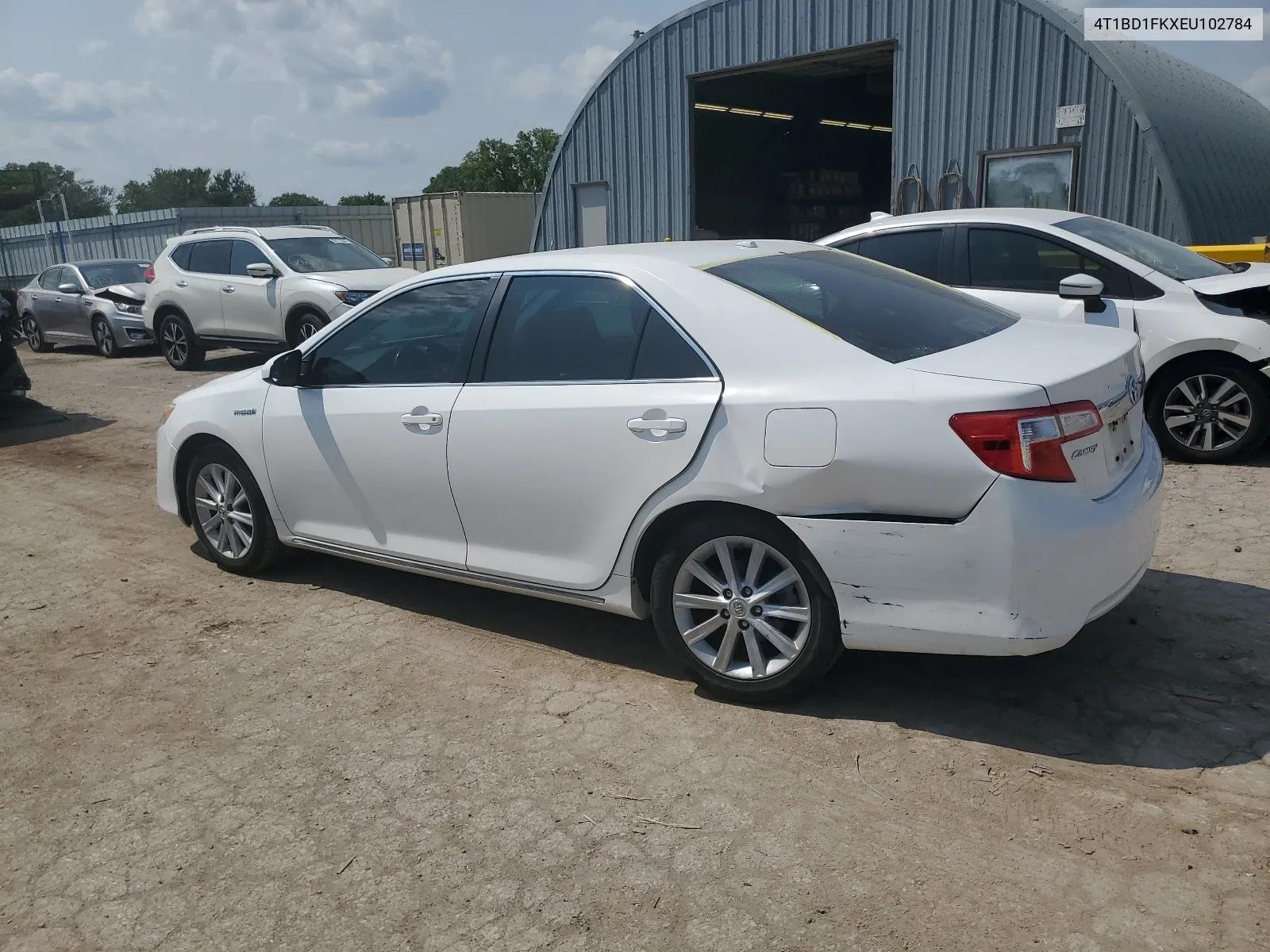 2014 Toyota Camry Hybrid VIN: 4T1BD1FKXEU102784 Lot: 64034144