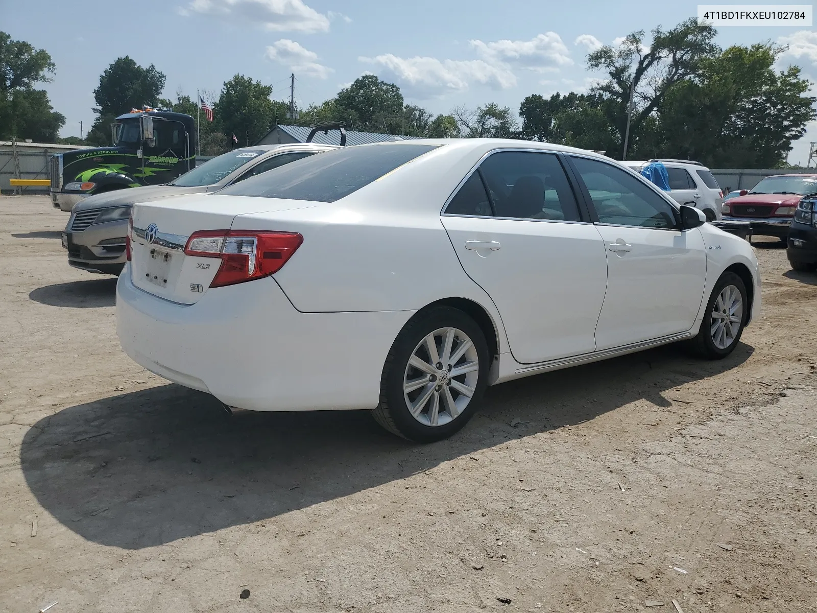 2014 Toyota Camry Hybrid VIN: 4T1BD1FKXEU102784 Lot: 64034144