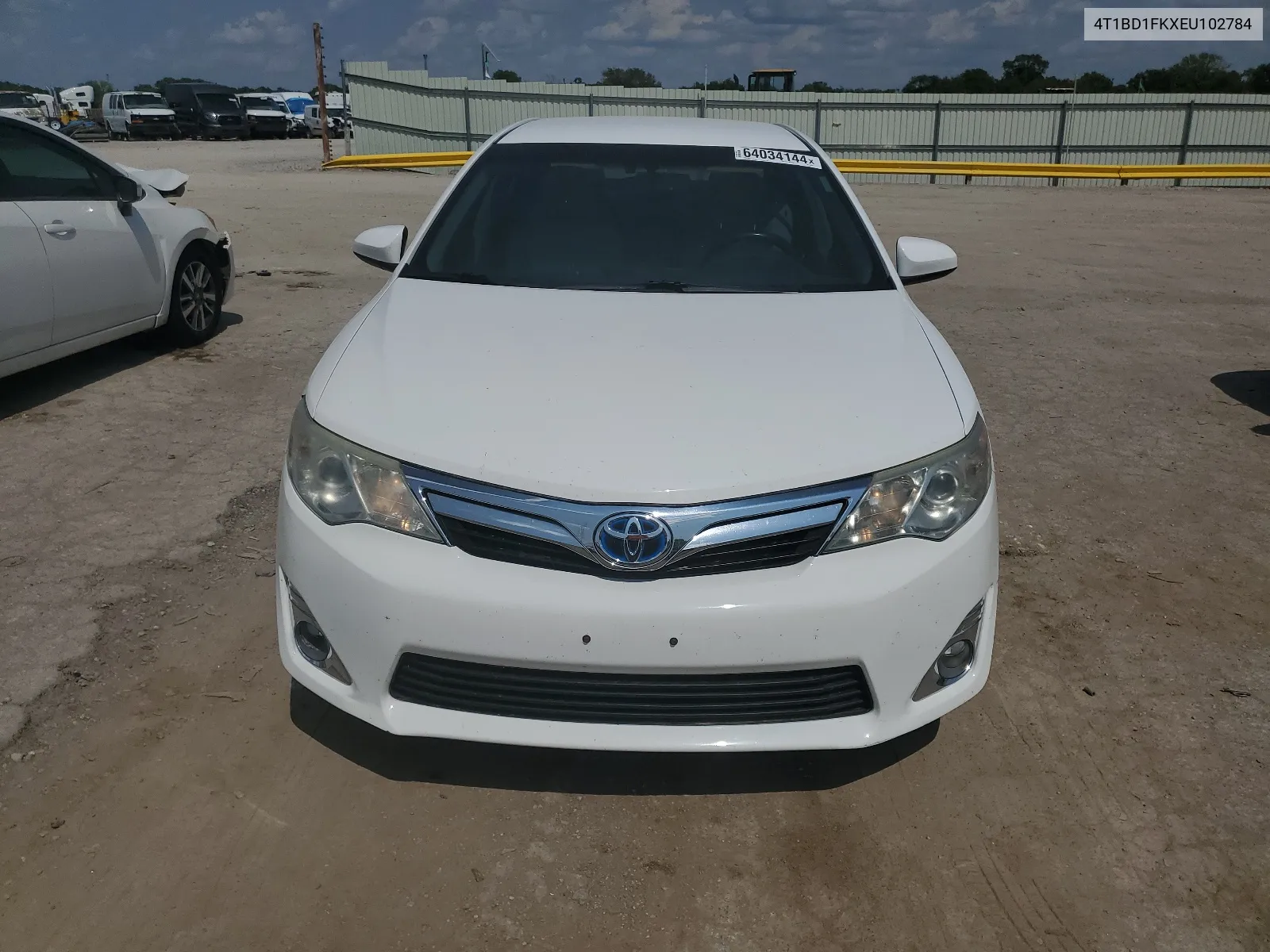 2014 Toyota Camry Hybrid VIN: 4T1BD1FKXEU102784 Lot: 64034144