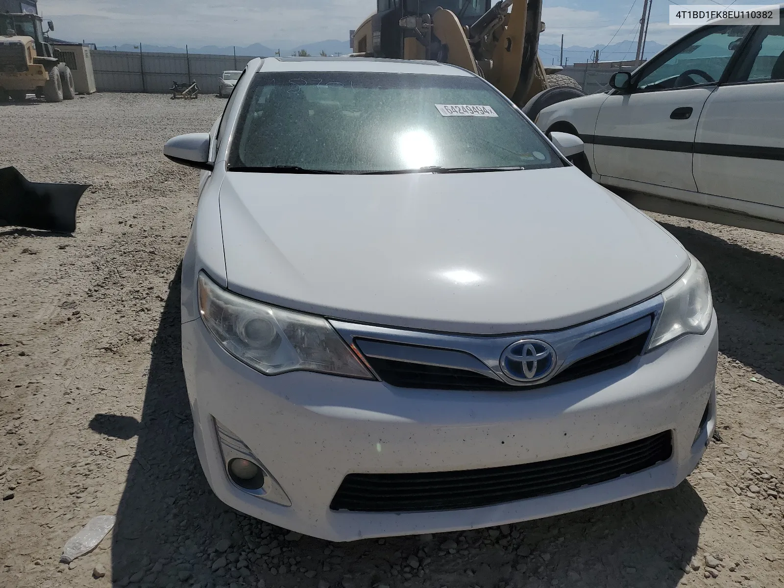 2014 Toyota Camry Hybrid VIN: 4T1BD1FK8EU110382 Lot: 64249494