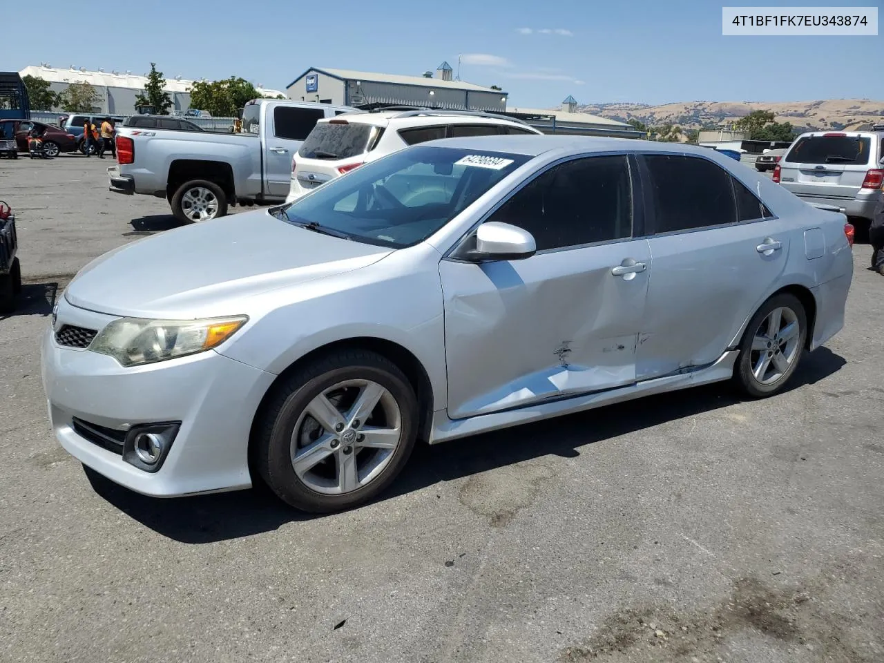 2014 Toyota Camry L VIN: 4T1BF1FK7EU343874 Lot: 64296694